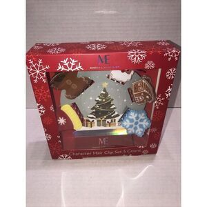 ME modern Expressions 5 Ct Character Hair Clips